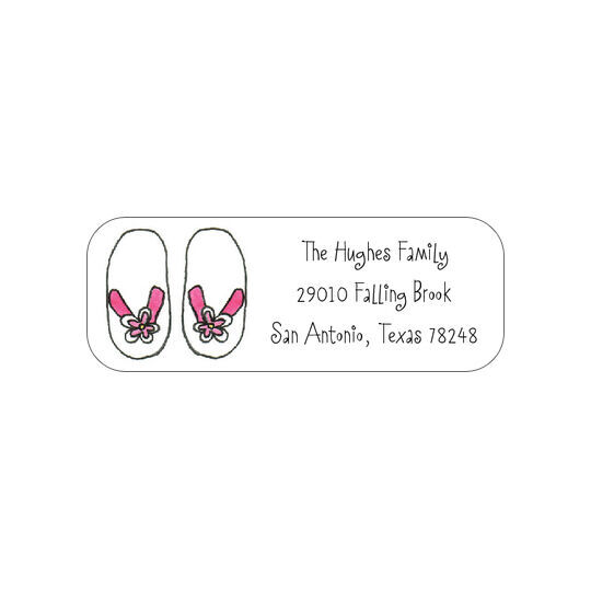 Flip Flops Return Address Labels